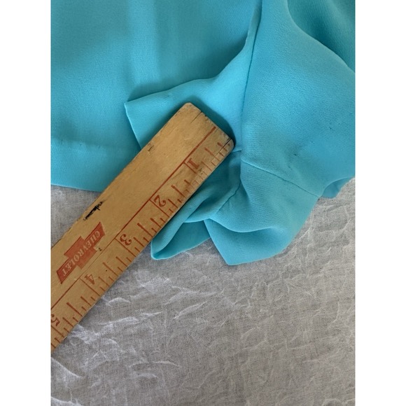 Bebe Women's Blue Romper NWT (Read) Size 4 Adjustable Spaghetti Strap‎ Flowy - Picture 11 of 13